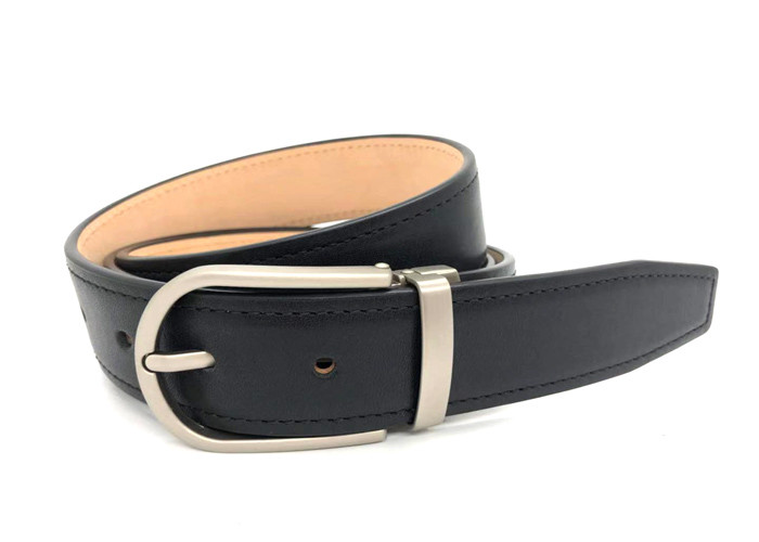 China Promotional Gift Mens Leather Belts For Suits Confortable And Smooth factory