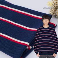 Quality Durable Cotton French Terry Fabric Double Yarn Combed Pique Knit Material for sale