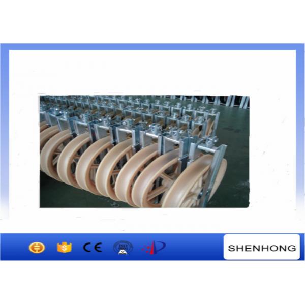 Quality Overhead Transmission Line OPGW Installation Tools Conductor Stringing Blocks φ660x100mm for sale