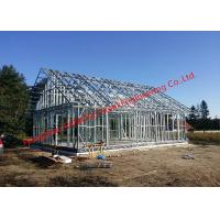 China Galvanized H - Beam Steel Structure Framing Systems For Workshop Or Villa House factory