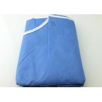 Quality Breathable Sterile Surgical Gowns / Disposable Lab Gowns Bacteria - Resistant for sale
