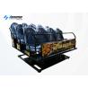China Indoor Equipment 12 Seats 5D Cinema Theatre With 19 Inch Screen 220V factory