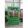 China Mobile Mini Cardboard Baler Machine / Single Cylinder Portable Cardboard Baler factory