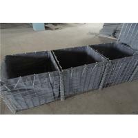 Quality Anti Corrosion Gabion Hesco Wall Barrier Hot Dip Galvanized Coating for sale