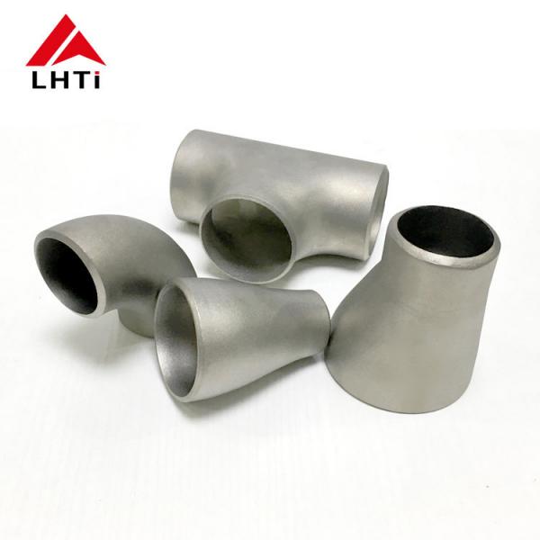 Quality Gr2 Gr7 Gr12 Titanium Elbow TEE Reducer Pipe Fitting Corrosion Resistant for sale