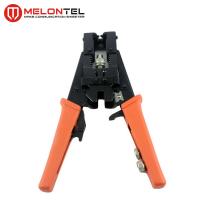 China CATV Coaxial Cable Copper Wire Tools , MT 8304 F Head Network Crimping Tool For F Connector factory