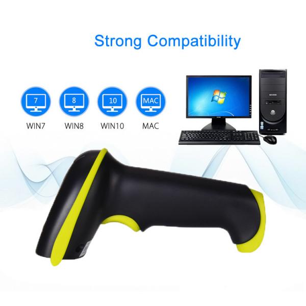 Quality Handheld Laser 2D Barcode Scanner USB Wired Resolution 4mil YHD-5700D for sale