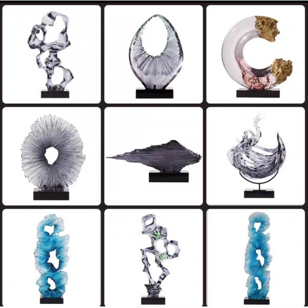 Quality Geometric Resin Wall Sculptures Indoor Contemporary Wall Sculpture Soft for sale