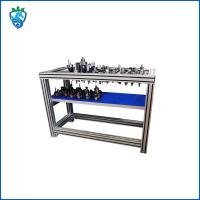 China Aluminium Extrusion Workbench Kit Turnover Cart Material Rack Multi-Layer Trolley factory