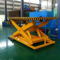 Quality 5Ton Heavy Duty Fixed Hydraulic Scissor Lifting Table With Large Platform for sale