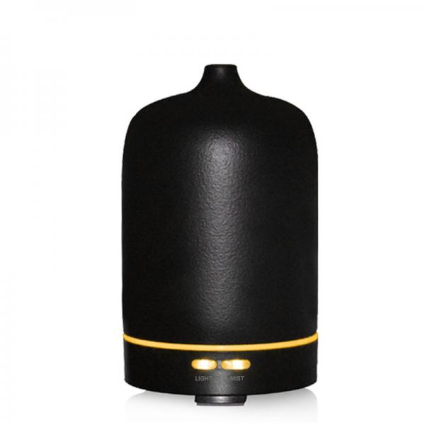 Quality 100ml 10W Black Essential Oil Ceramic Aroma Diffuser Electric ISO9001 listed for sale