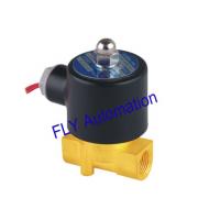 Quality 24V 4.0mm Orifice Unid 2 Way Brass Water Solenoid Valves 2W040-10 for sale