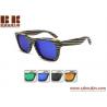 China Polarized Sunglasses Men Fashionable Wooden Sunglasses Latest New Design OEM Custom PC Wooden Sunglass factory