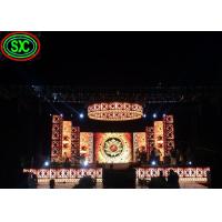 China P4.8mm Rental LED Display Outdoor Stage Backgroud Large Led Screen Hire factory