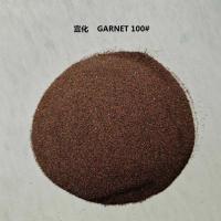 China CNC waterjet cutting Abrasive medium Almandine rock Garnet sand mesh 100 HS code 25132000 factory