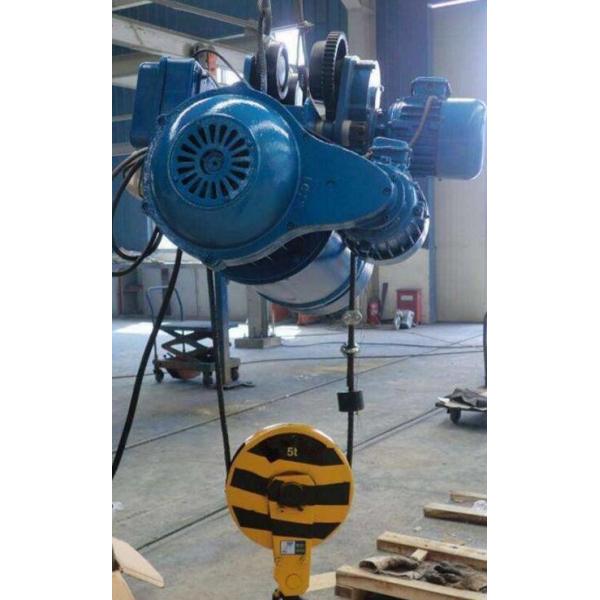 Quality Workshop Double Speed Electric Cable Hoist Trolley High Efficiency For Monorail for sale
