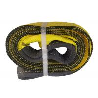 China Wheel Straps For Towing Car Tow Rope Super Heavy Duty Polyester Tow Strap factory