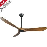 Quality 220v Solid Wood Ceiling Fan Low Power Consumption Power Efficient for sale