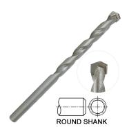 China Round Shank Masonry Drill Bit Milled / Rolled For Concrete Tile Masonry Metal factory