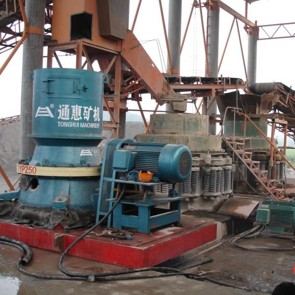 Quality 315kw Mining Cone Crusher With Single Cylinder Hydraulic Adjustment System for sale