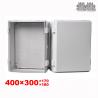 China 400x300x180mm IP65 Waterproof Electrical Enclosure Outdoor Plastic Wall Junction Box Case factory