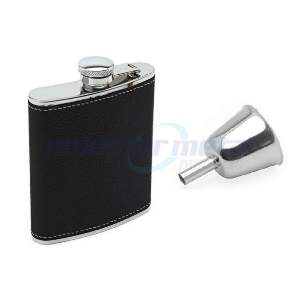 Quality Precision Custom Metal Hardware 2-1/2" Stainless Steel Flask Funnel for sale