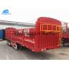China Q345 Mn Semi Trailer Truck , Semi Storage Trailers Transporting Cargo And Containers factory
