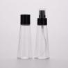 China 80ml Clear Plastic Cosmetic Bottles , BPA Free Plastic Spray Bottles factory