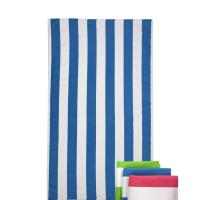 China Sublimation Microfiber Suede Stripe Bulk Beach Towels Personalised factory