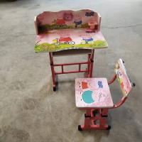 China Plastic Childs Adjustable Desk Chair With Storage Home Study factory