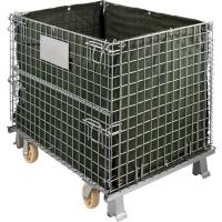 china TLSW Industrial Foldable Wire Mesh Containers Capactity 1000kg
