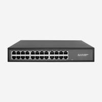China Unmanaged 100 Mbps Ethernet Switch With 24 10/100M Auto Sensing RJ45 Ports factory