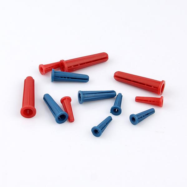 Quality Colourful Plastic Wall Plugs Conical Expansion Drywall Anchors for sale