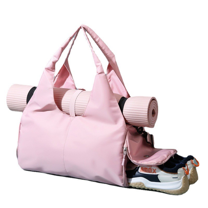 China Zipper Closure Yoga Mat Tote Bag Custom Women Small factory