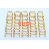 Quality High Gloss 1-3/4 Inch Wire Spiral Binding Coils For Schoolbook for sale