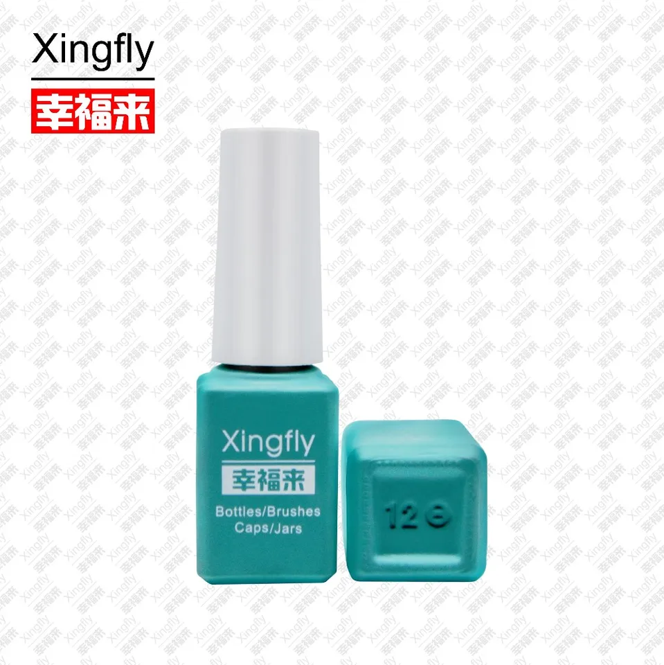 Quality Smooth Surface 6ml Nail Polish Bottle Long Lasting And Chip Resistant for sale