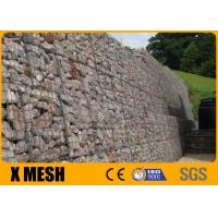 Quality 50x50mm Wire Mesh Baskets Retaining Walls Hot Galvanized for sale
