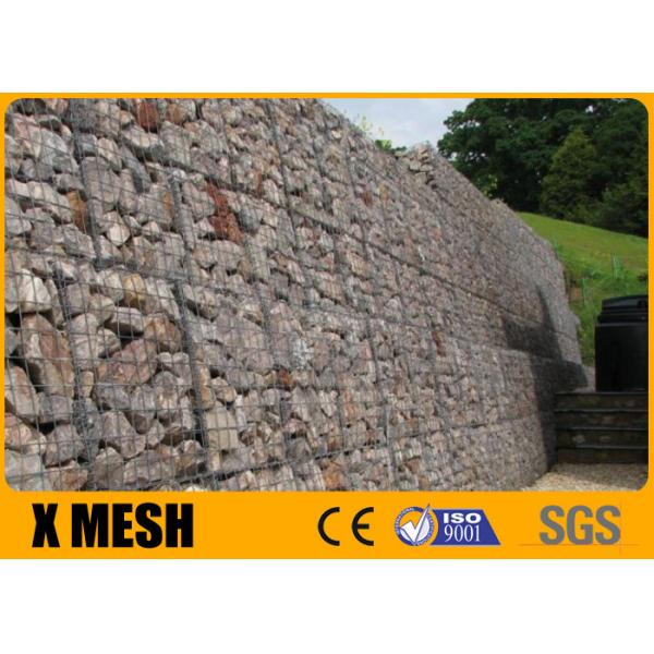 Quality 50x50mm Wire Mesh Baskets Retaining Walls Hot Galvanized for sale