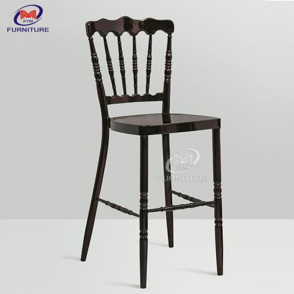 Quality ODM Outdoor Bar Stool Chair Napoleon Back Design for sale