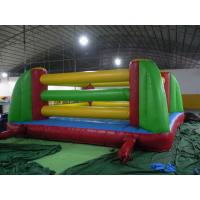 china Inflatable Gladiator Duel Ring Amusement Park With PVC Tarpaulin