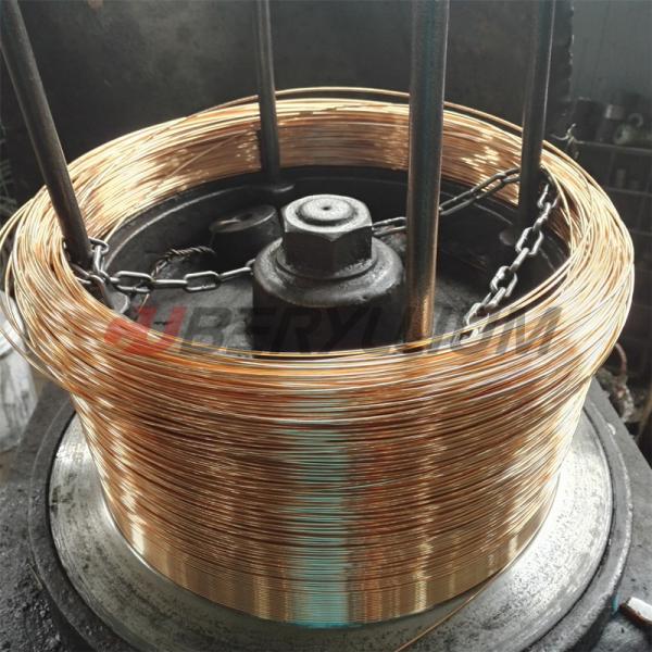 Quality A TB00 C17500 Annealing Beryllium Copper Wires for sale