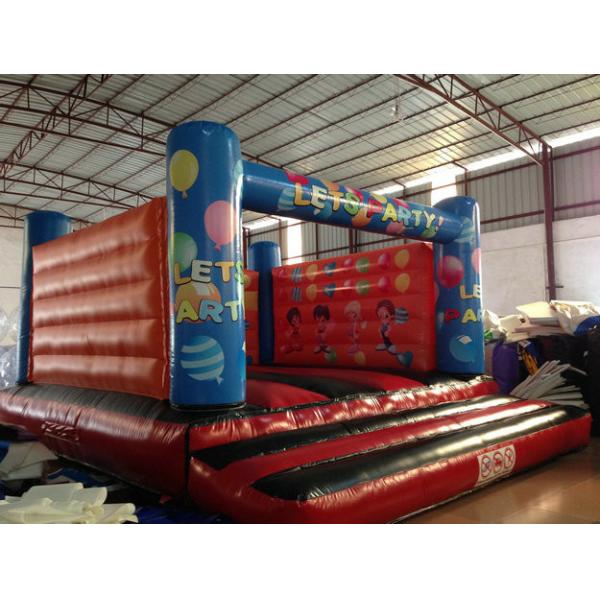 Quality Simple Kids Inflatable Bounce House For 5-6 Children Outside Inflatable Balloon for sale