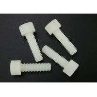 China M6 Hex Socket Cup Head Plastic Cap Screws Nylon White Fastener DIN 912 for sale
