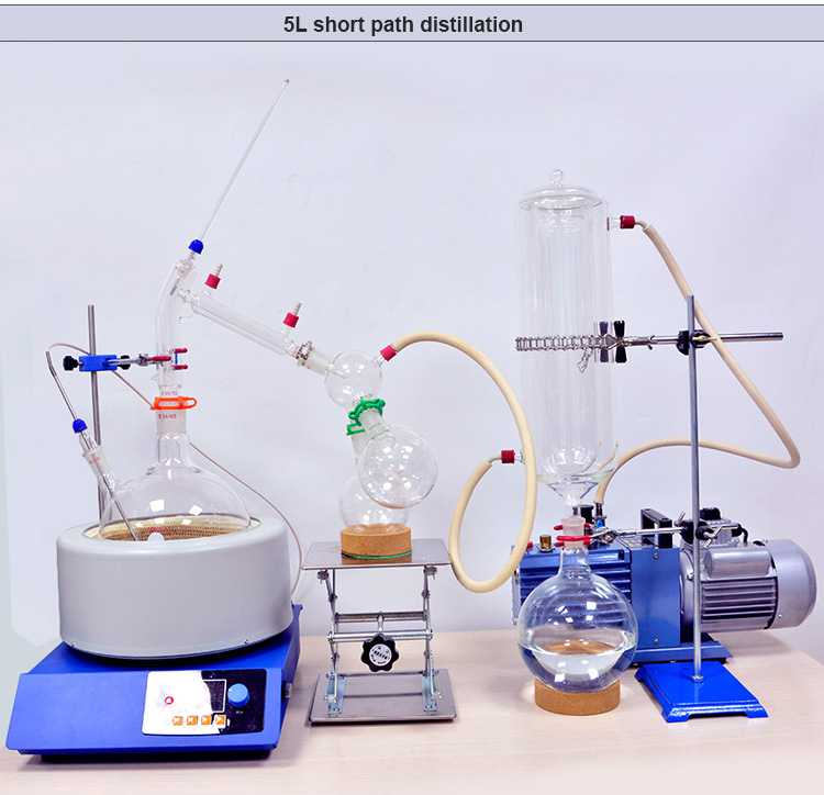 Max 399.9Pa 10 liter Short Path Distillation Unit