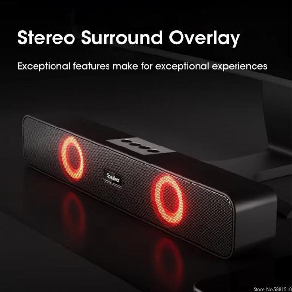 Quality V5.0 Bluetooth Wireless Speaker Bar Compatible With Smartphone SD Audio Input for sale