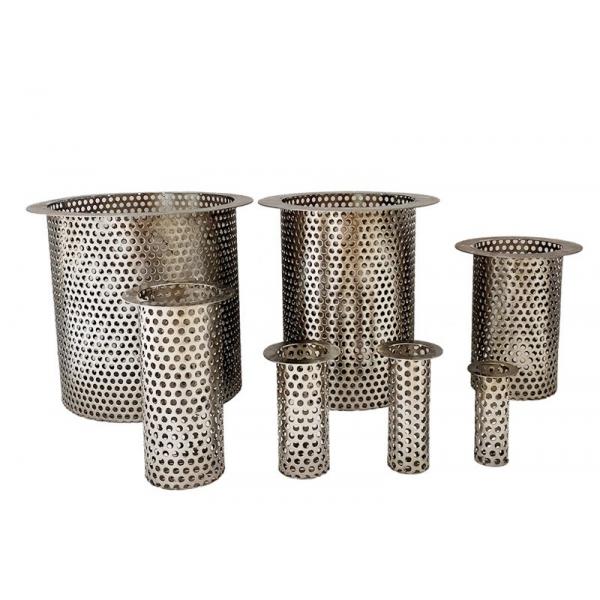 Quality 40%-90% Liquid Solid Filtration SS Filter Mesh Tube 20mm-2000mm Length for sale