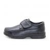 China Customized Leather ODM Boys Velcro School Shoes Soft Fabric Deodorization factory