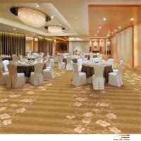 China China pastel color white flower printed banquet hall nylon carpet factory