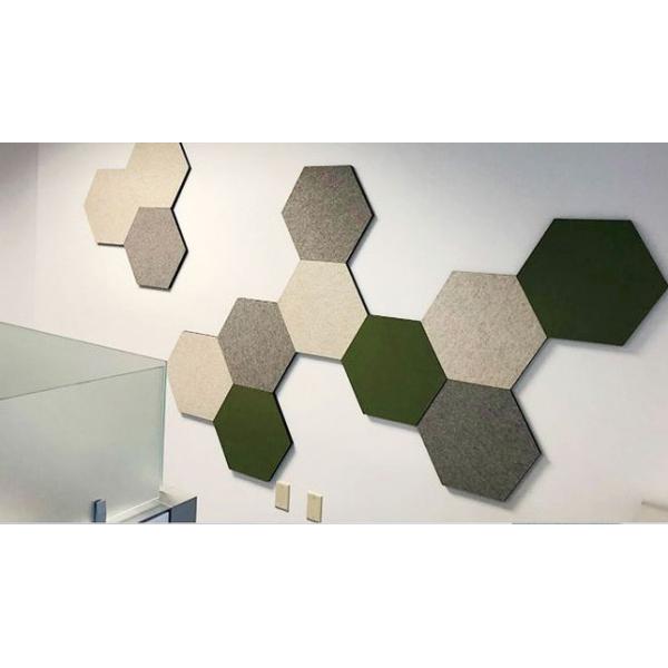 Quality Meeting Room Polyester Fiber Acoustic Panel Sound Absorbing Durable for sale