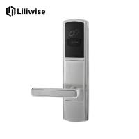 China Golden Hotel Electronic Door Locks , RFID Card Key Card Door Lock For Hotels factory